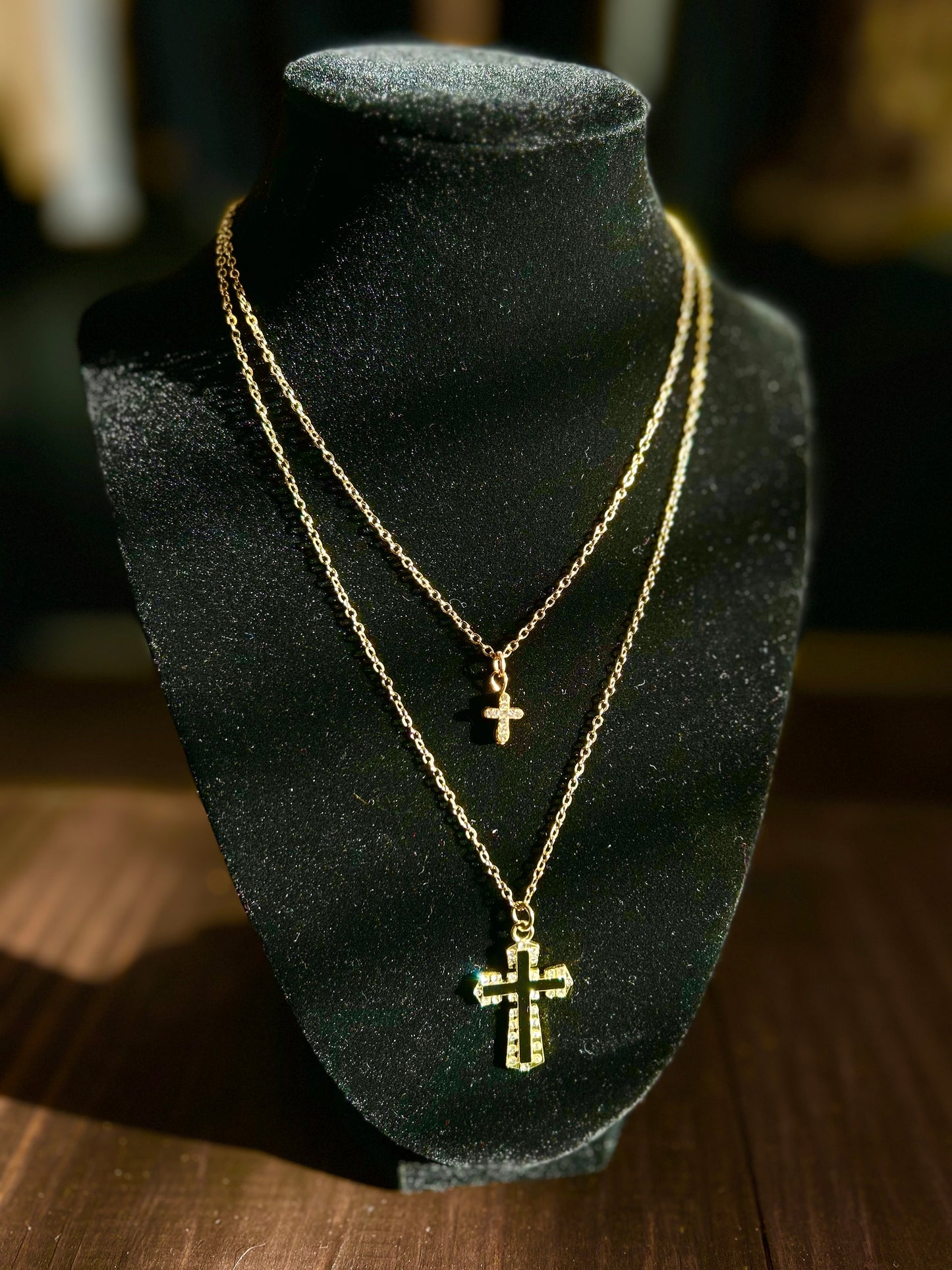 Gold Cross Necklace