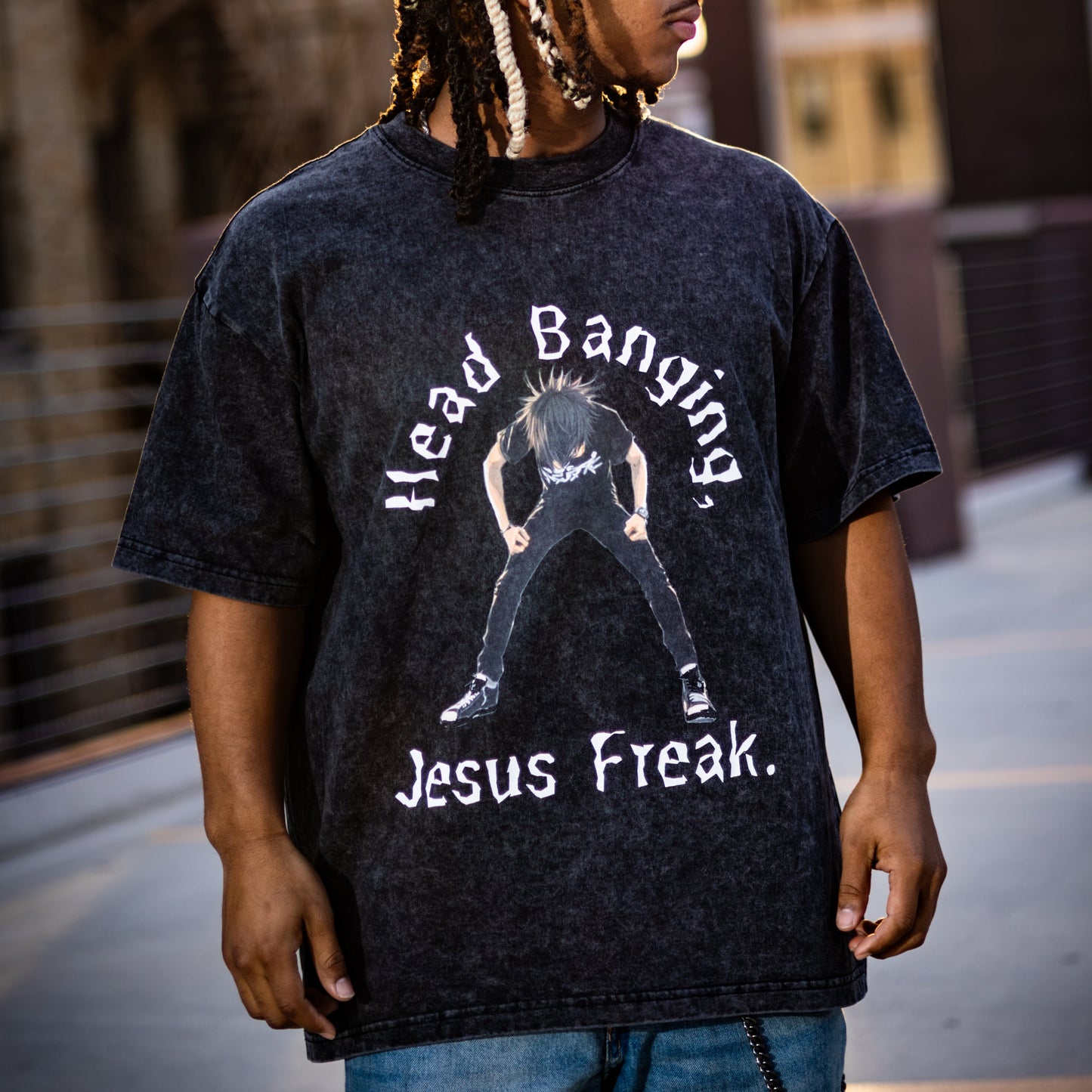 Head banging, Jesus Freak.