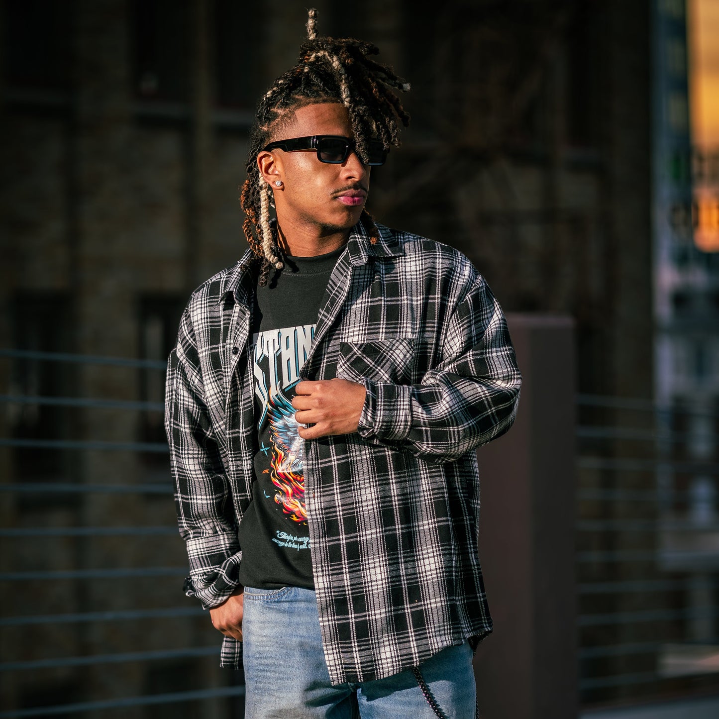 Black & White Flannel