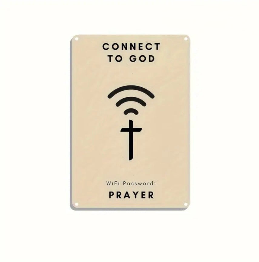 WiFi Password Wall Decor