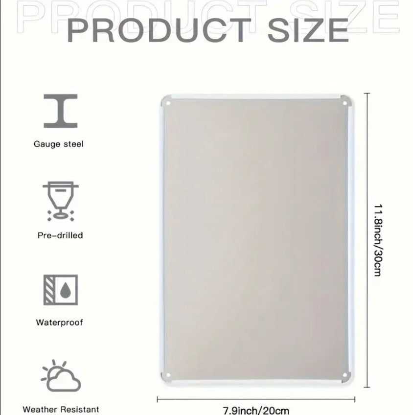 WiFi Password Wall Decor